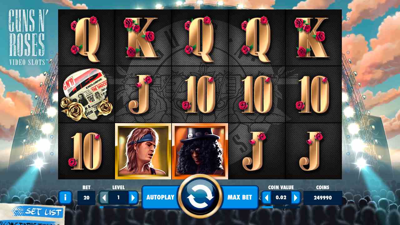Spilleautomater basert på artister fra virkeligheten